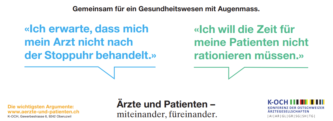 Ärzte und Patienten - miteinander, füreinander